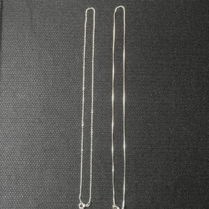 Stainless Steel Silver Chain Set